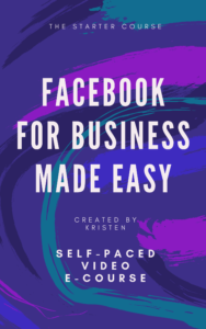 On-Demand Digital Marketing Course Facebook for Business Made Easy E-Course